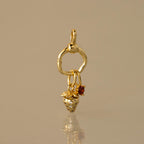Organic Clasp Charm