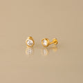 Signature Bezel Flat Back Studs