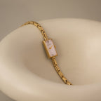 Vintage Katharine Hamnett Rectangular Gold Watch