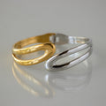 Mixed Metal Loop Bangle