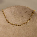 Organic Heart Link Chain Necklace