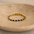 Diamond Sapphire Tennis Bracelet