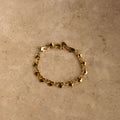 Organic Heart Link Chain Bracelet