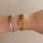 Vintage Philippe Venet Round Two Tone Watch