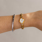 Vintage Epos Marquise Oval Gold Watch