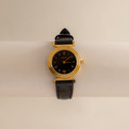Vintage Lanvin Swiss Midnight Gold Watch