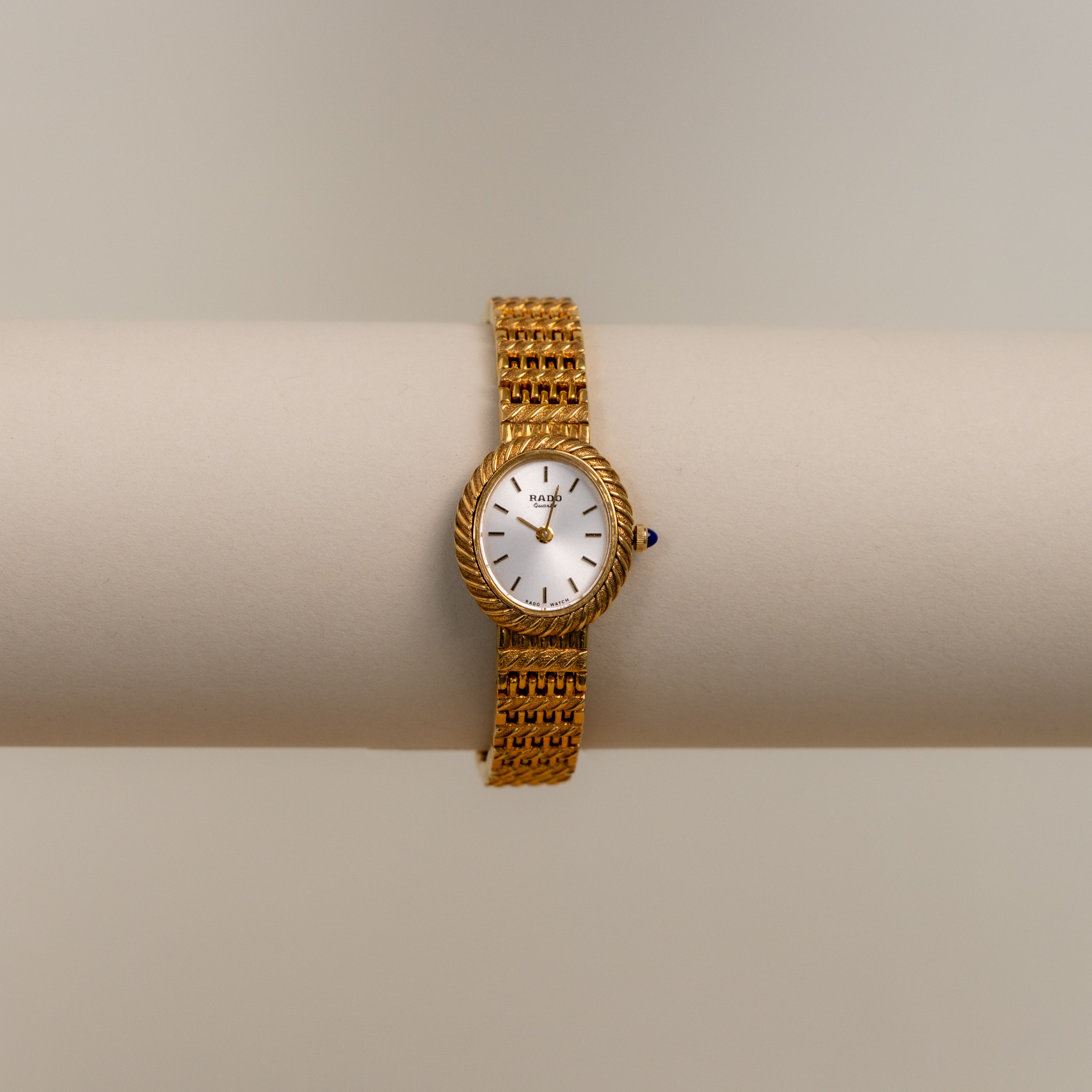 Vintage Rado Oval Gold Watch