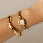 Vintage Citizen Fill Oval Link Gold Watch