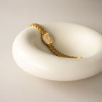 Vintage Rado Bold Round Gold Watch