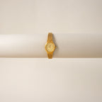 Vintage Tissot Swiss Oval Mesh Gold Watch