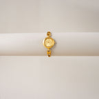Vintage Bucherer Swiss Slim Round Gold Watch