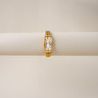 Vintage YSL Bold Oval Gold Watch