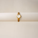 Vintage Christian Bernard Mesh Strap Gold Watch