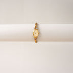 Vintage Seiko Ruby & Diamond Gold Watch