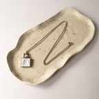 Vintage Mikimoto Roman Silver Watch Necklace