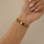 Vintage Rado Bold Round Gold Watch