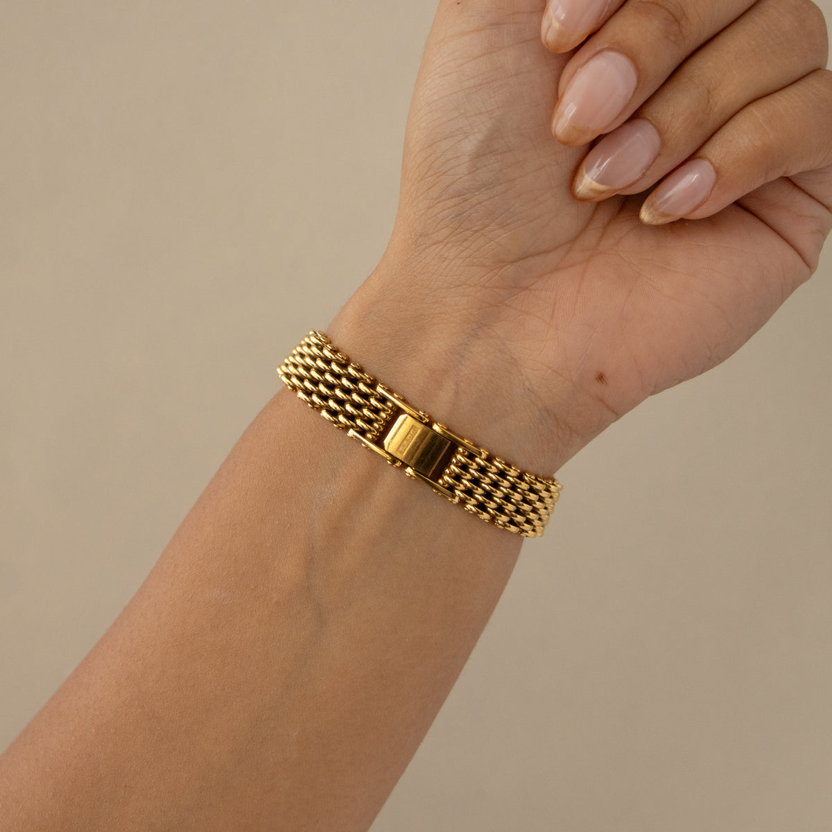 Vintage Rado Bold Round Gold Watch