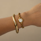 Vintage Seiko Twisted Rope Gold Watch