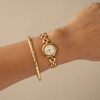 Vintage Seiko Exceline Butterfly Gold Watch