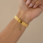 Vintage Seiko Tank Ladder Gold Watch