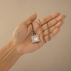 Vintage Mikimoto Roman Silver Watch Necklace