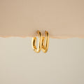 Groovy Hoop Studs