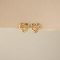 Heartbeat Diamond Studs