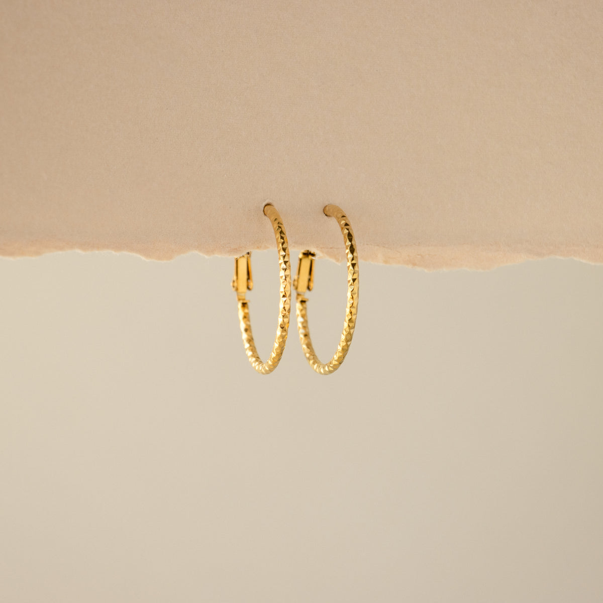 Everyday Notched Hoops