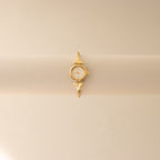 Vintage Junghans Round Twisted Rope Gold Watch