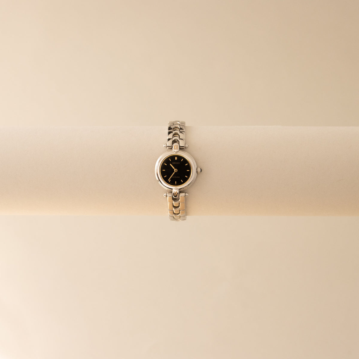 Vintage Citizen Midnight Round Two Tone Watch