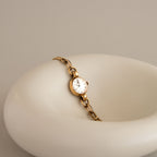 Vintage Rosemont Swiss Ornate Round Gold Watch