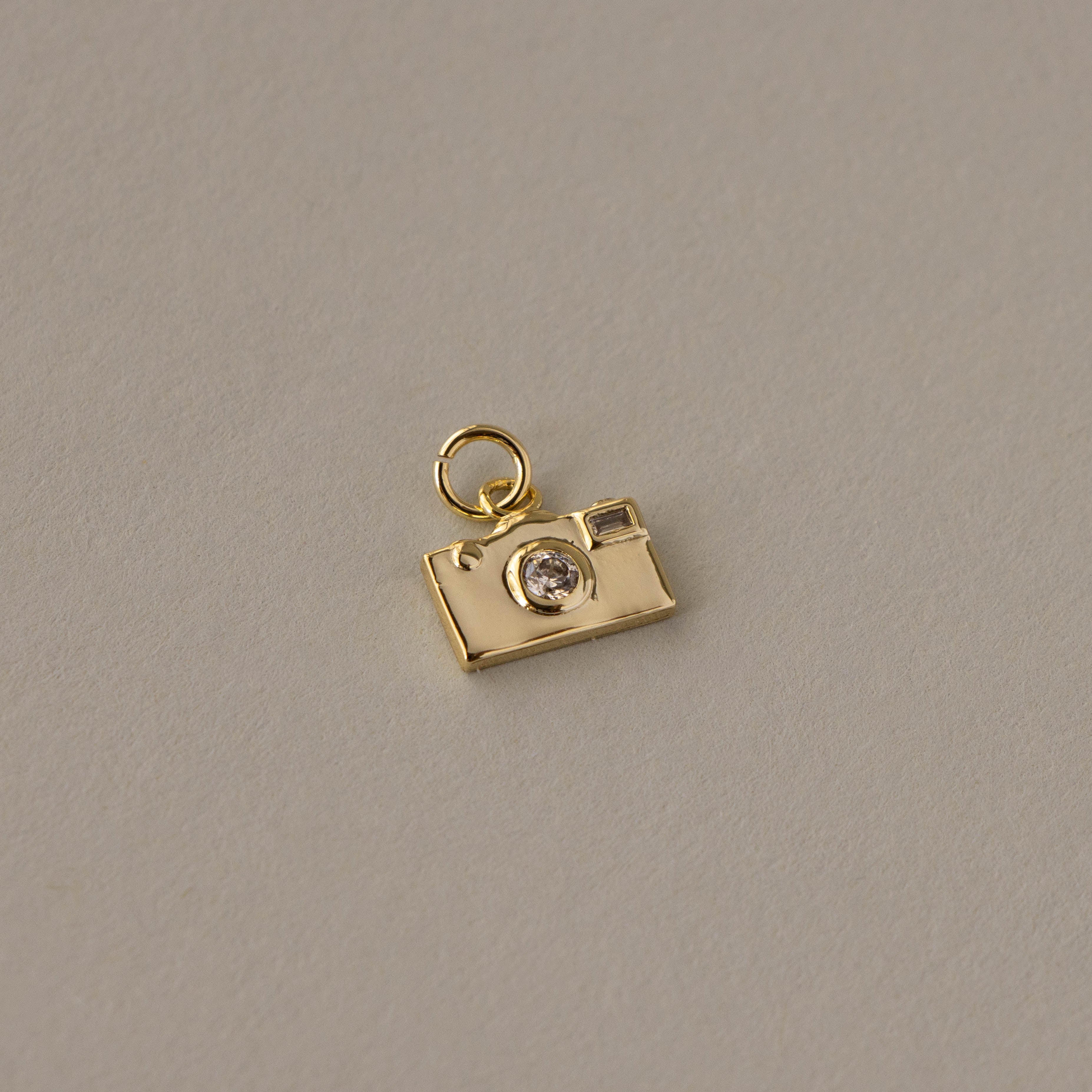 Diamond Camera Charm