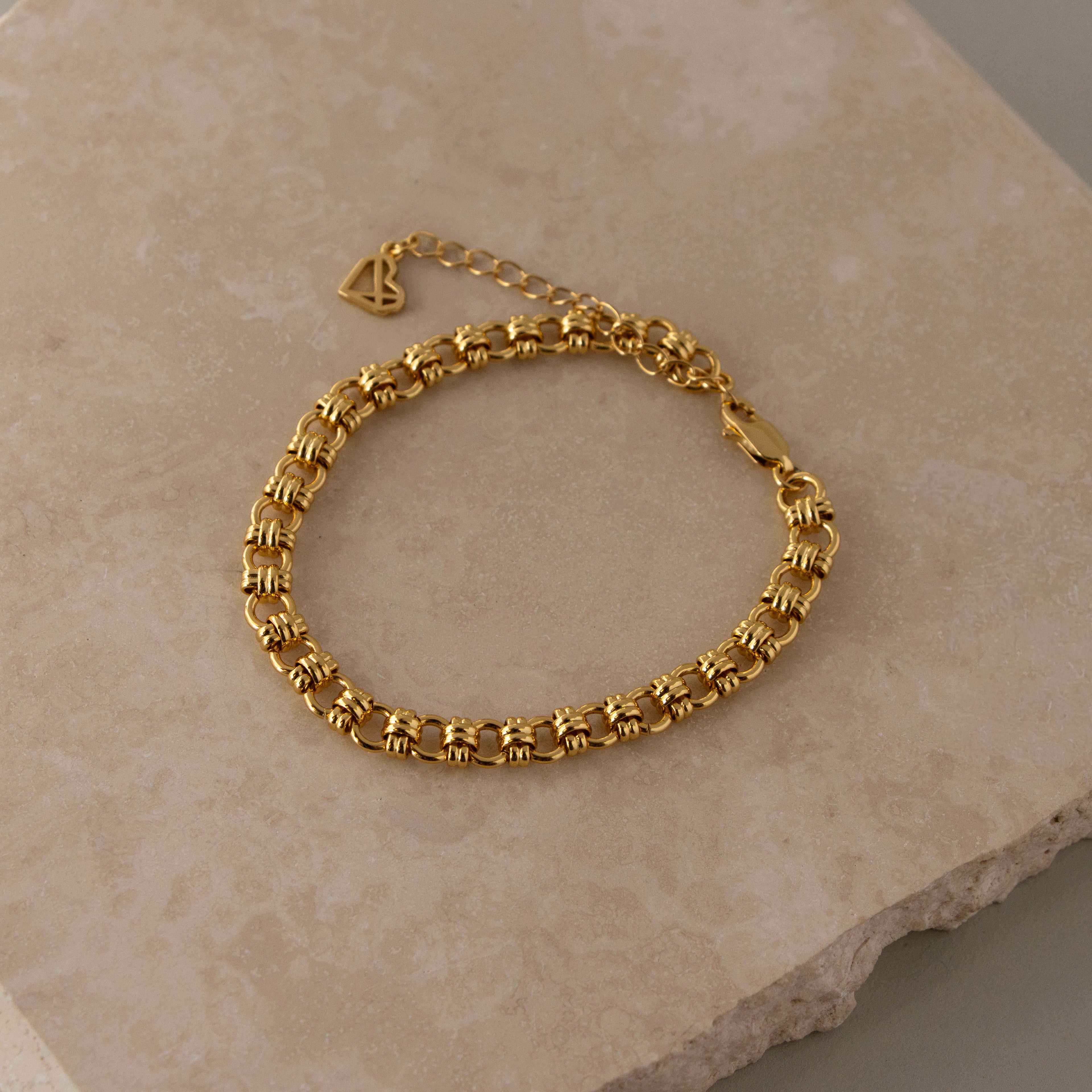 Circle Ringlet Chain Bracelet