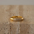 Glitter Pave Diamond Ring