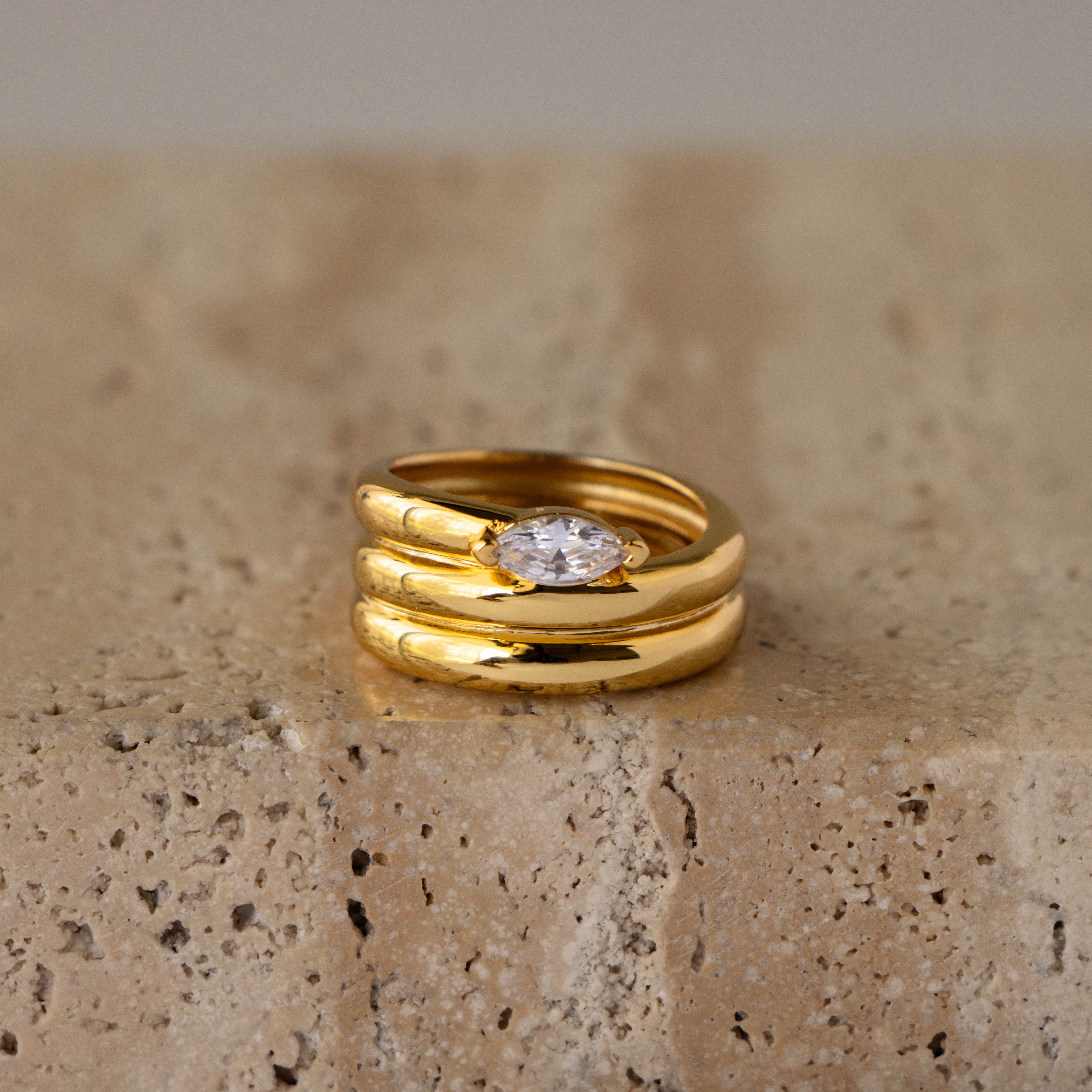 Coil Wrap Diamond Ring