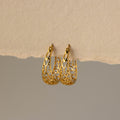 Vintage Lace Hoops