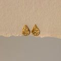 Ornate Lace Teardrop Studs