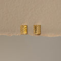 Mosaic Textured Rectangle Studs