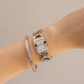 Vintage Christian Dior Swiss Malice Silver Watch