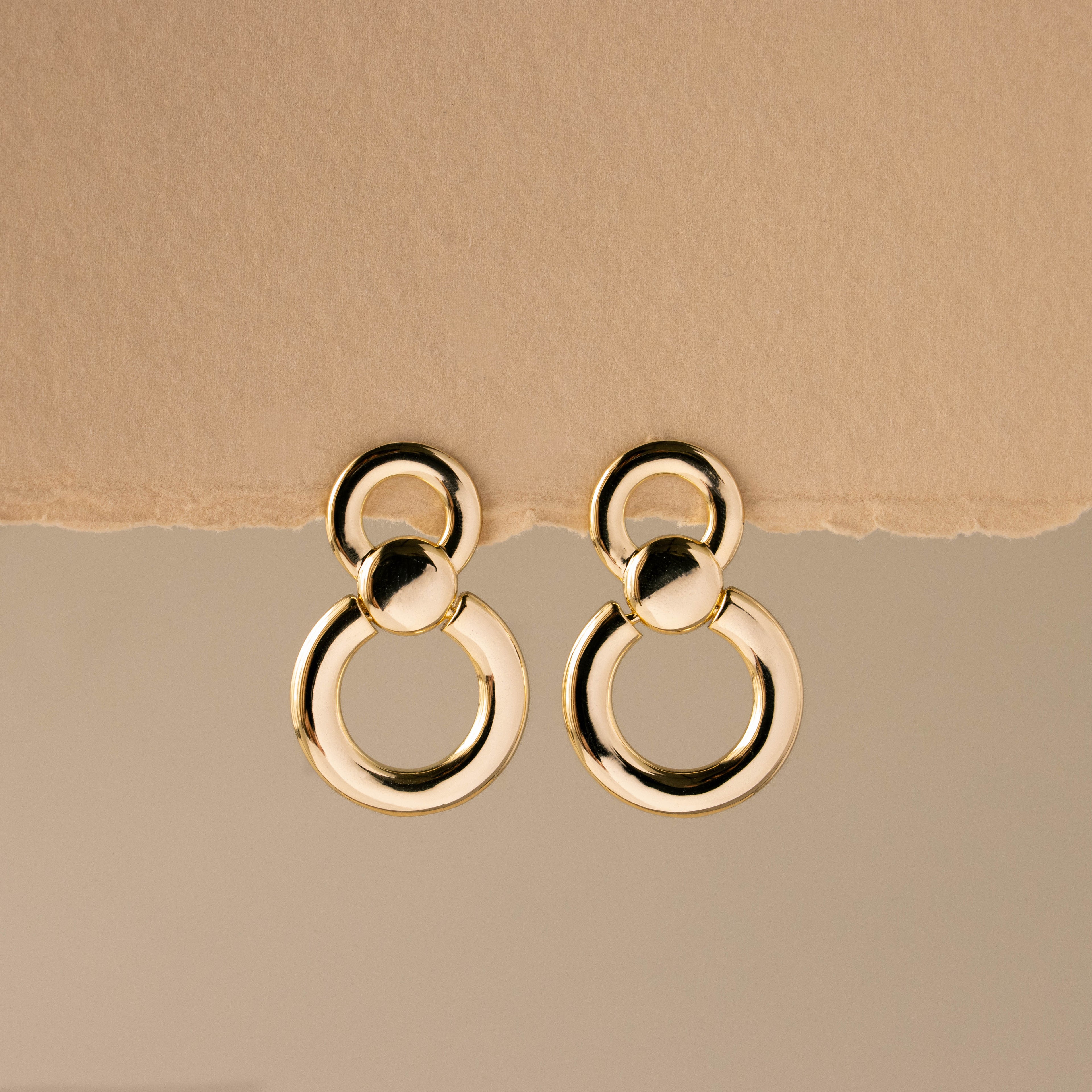 Balance Circle Drop Studs