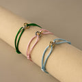Interlocking Mixed Metal Circles Bracelet