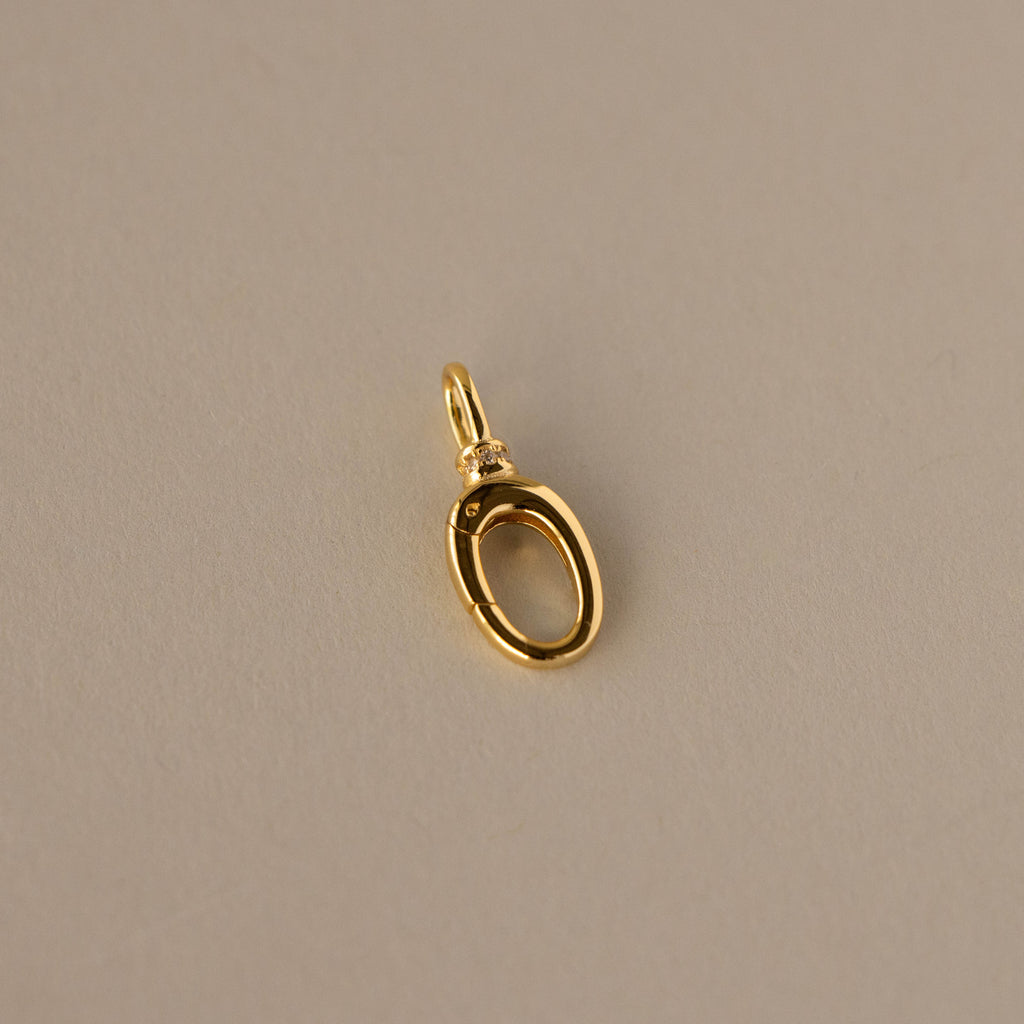 Oval Pendant Charm Holder