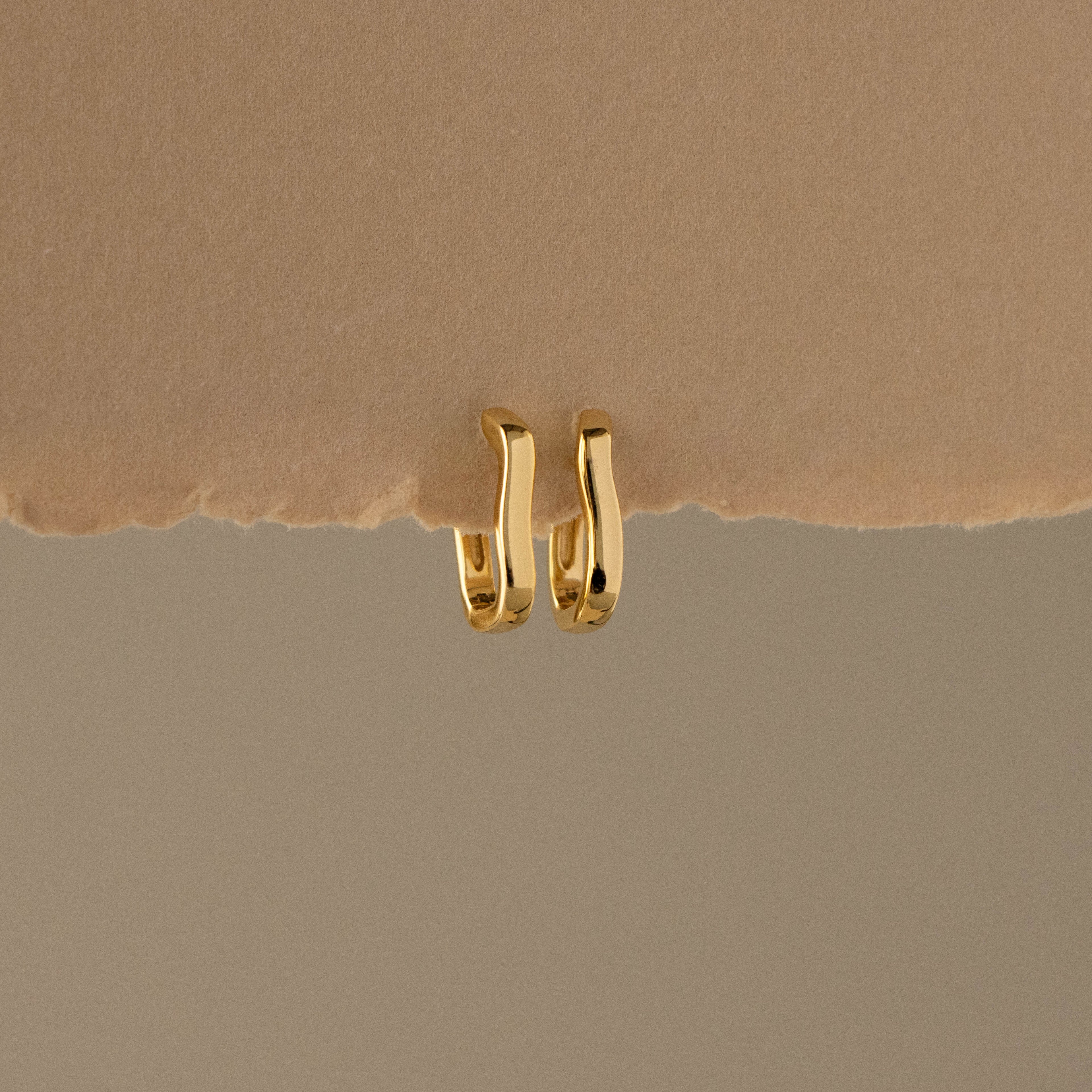 Organic Link Hoops