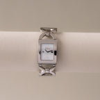 Vintage Christian Dior Swiss Malice Silver Watch