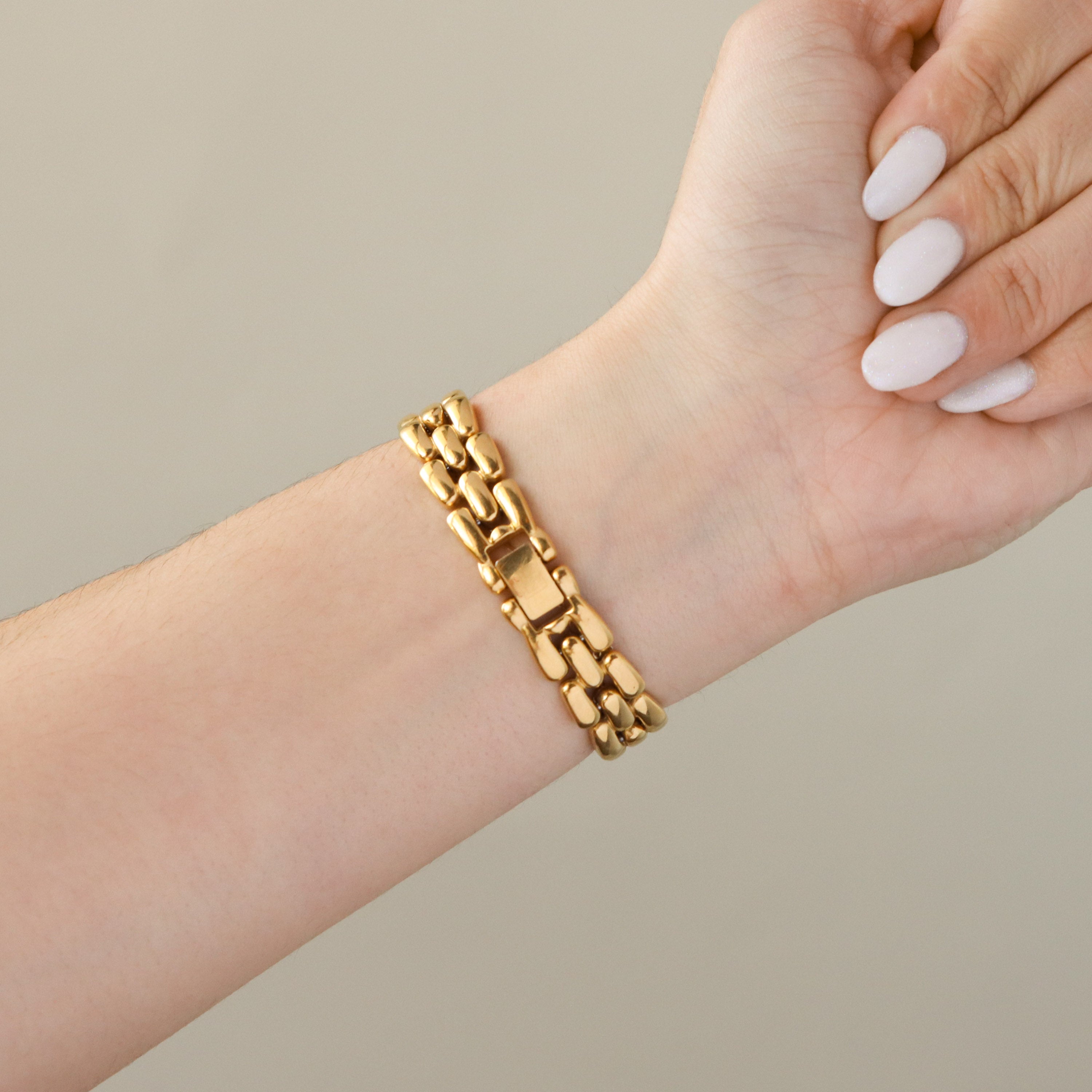 Vintage Presage Blush Gold Watch