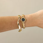 Vintage Pierre Cardin Swiss Mosaic Gold Watch