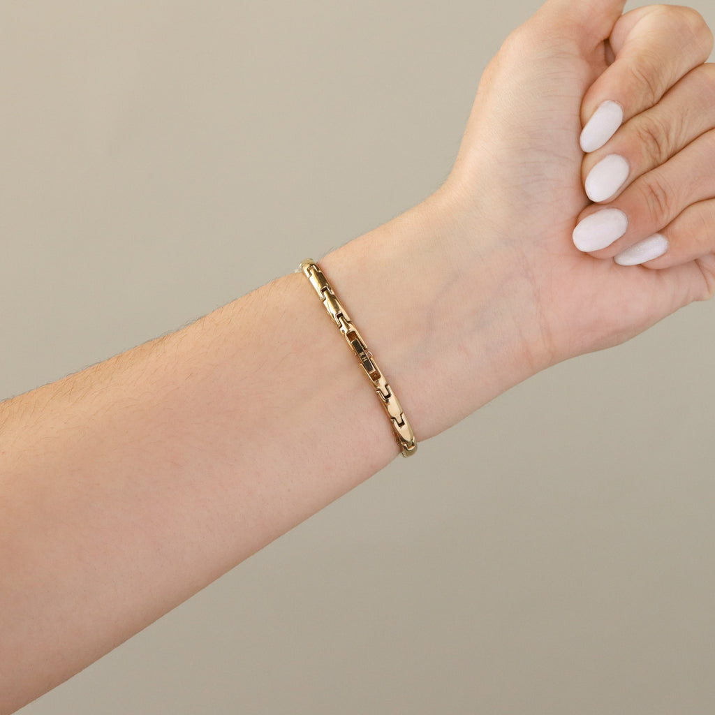 Vintage Katherine Hamnett Blush Gold Watch