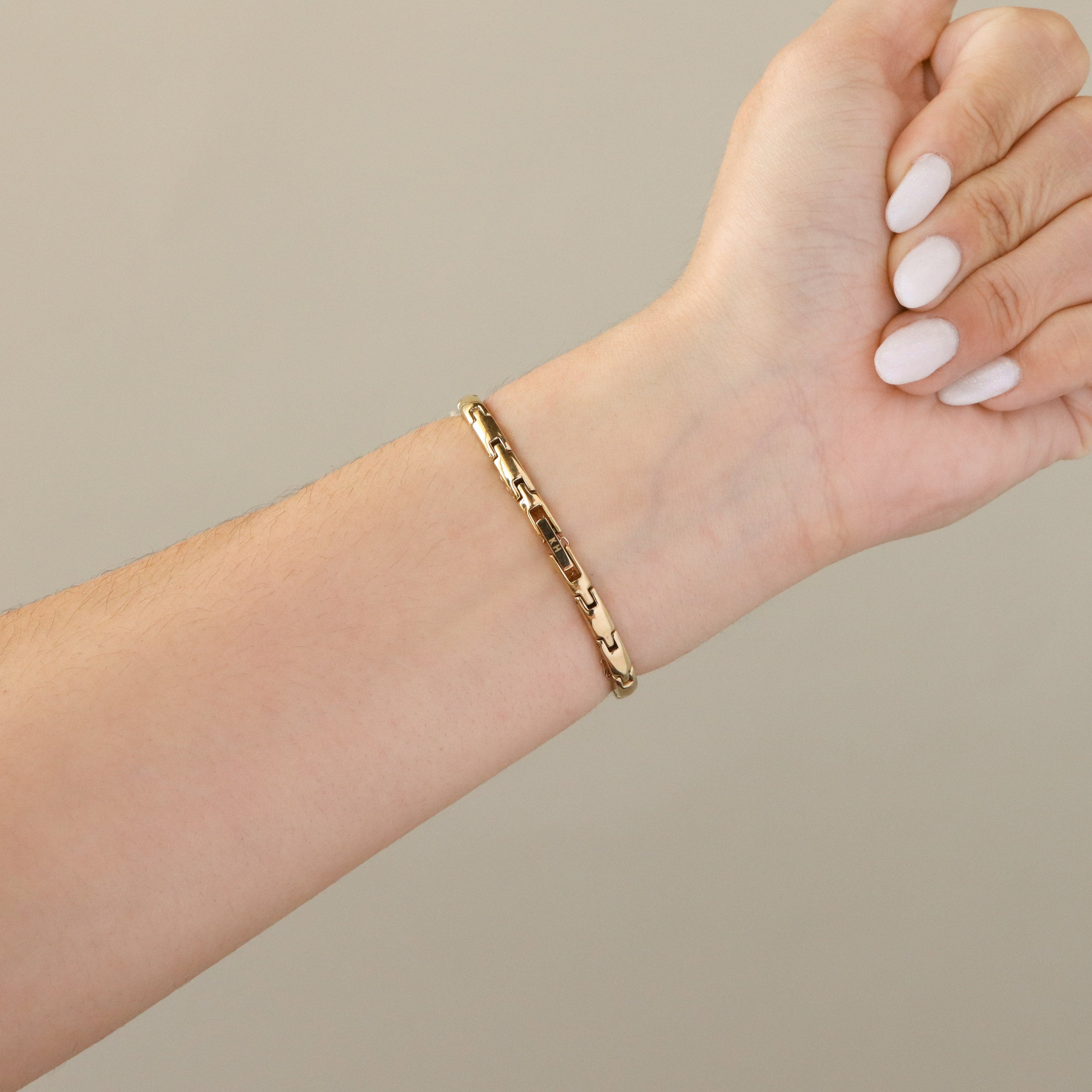 Vintage Katherine Hamnett Blush Gold Watch