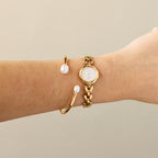 Vintage Seiko Butterfly Strap Gold Watch