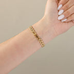 Vintage Hanae Mori Round Gold Watch